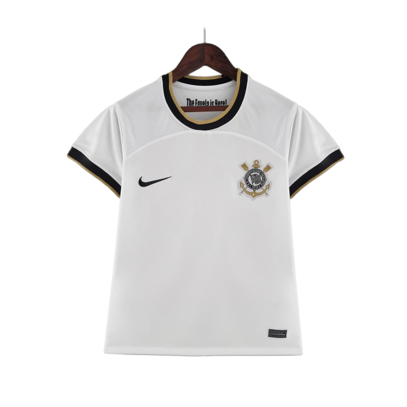 Camisa do Corinthians Feminina 22/23 Versão Torcedor ( Branca )