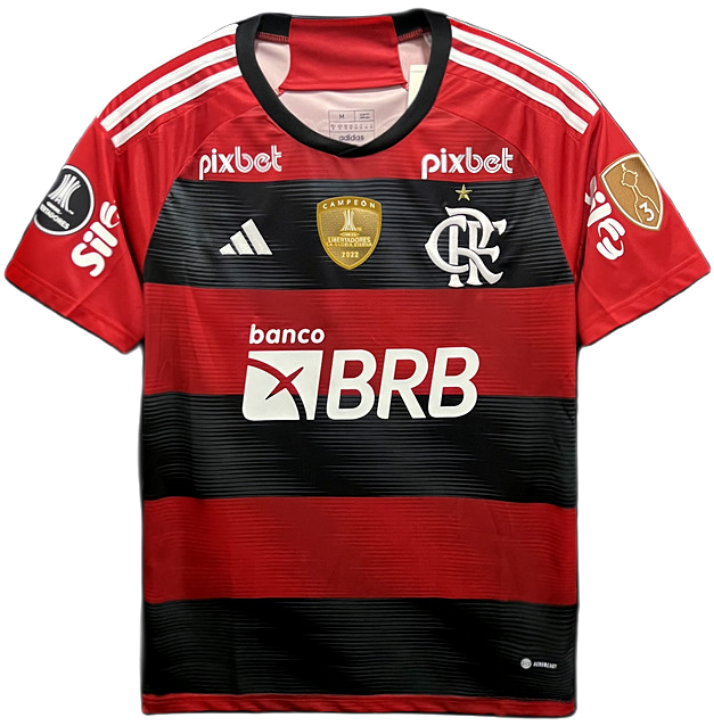 Camisa Flamengo 2023/24 - Versão Torcedor - Personalizada ( Masculino )