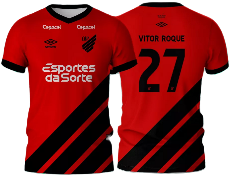 Camisa Atlético Paranaense 2023 - Vermelha