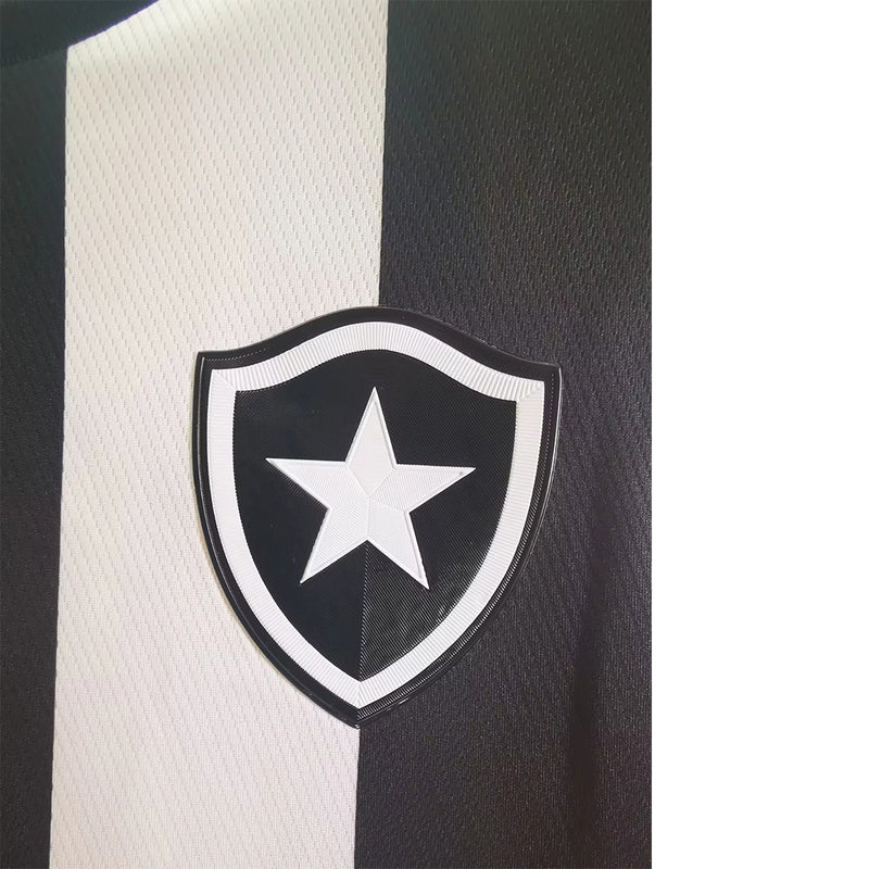 Camisa Botafogo 2023 versão torcedor - Preta e Branca