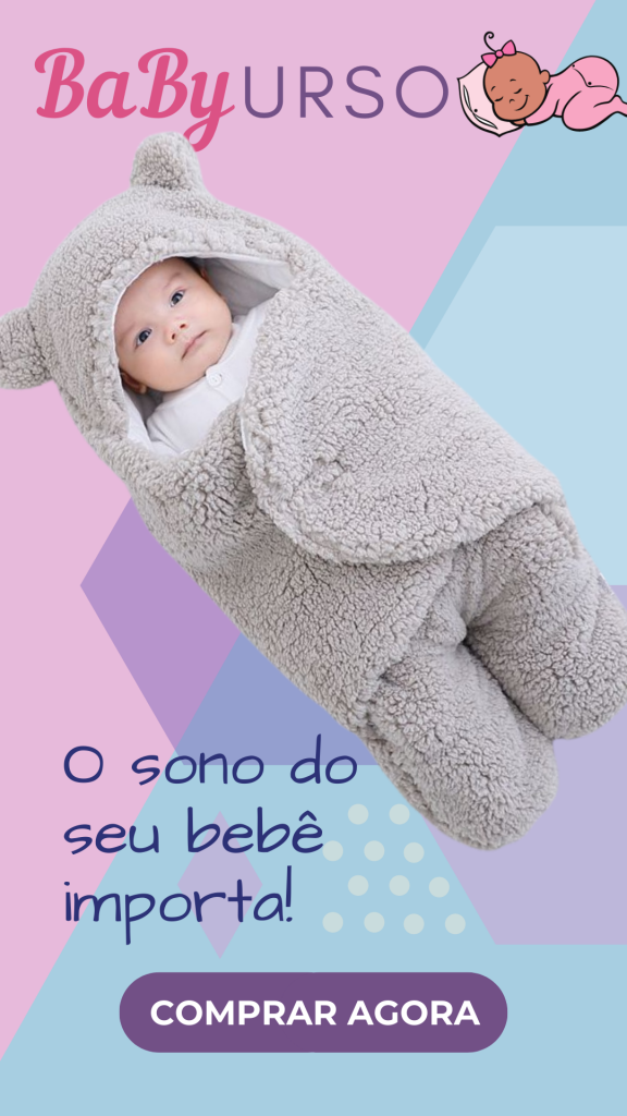 Baby Urso - Saco de Dormir Para Bebê