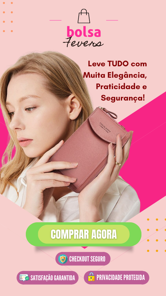 Bolsa Fevers - Clutch para Celular