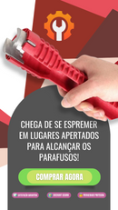 Chave 8 em 1 - Chave Inglesa Ajustável
