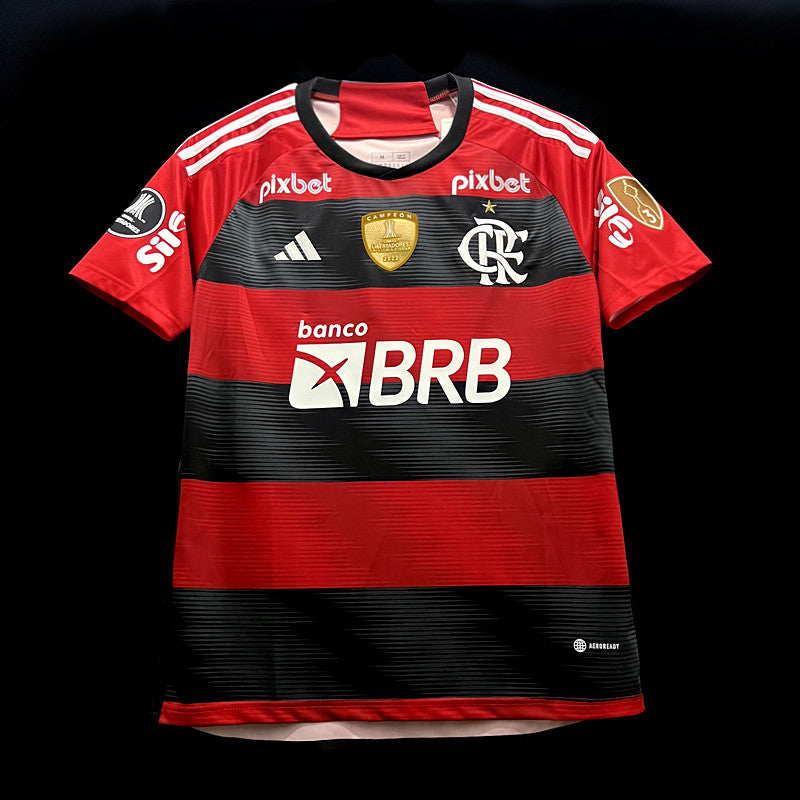 Conjunto do Flamengo Tradicional Modelo 2023-2024 Uniforme de
